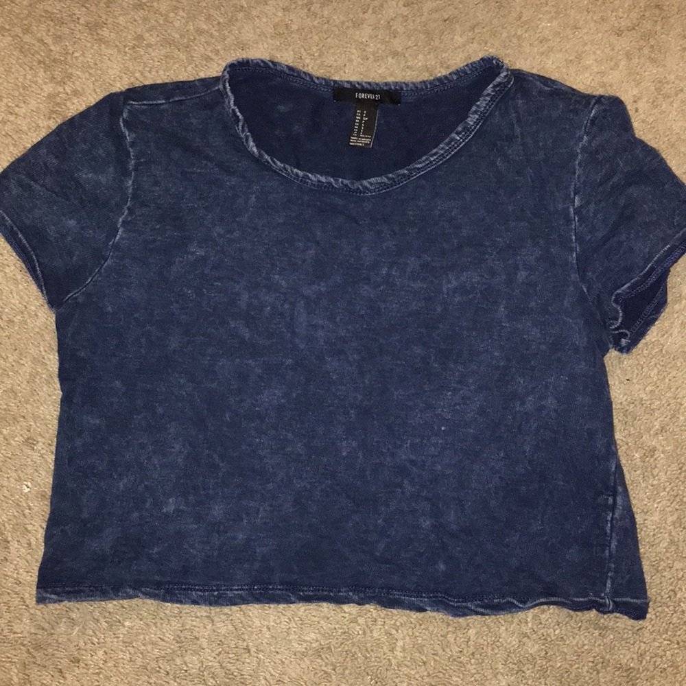 Forever 21 soft jean tee
